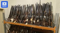 NT Police seize more than 240 guns from former Kakadu park ranger who captured 5.1m crocodile, Sweetheart