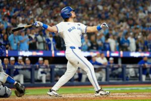Barger, Varsho and Kirk lead homer barrage as Blue Jays rout Dodgers 11