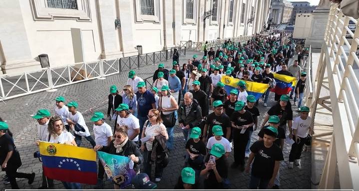 Venezolanos inauguran sus peregrinaciones jubilares en el Vaticano (+Fotos)