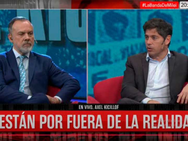 Kicillof: “Si van a cambiar la boleta, que lo pongan a Trump”