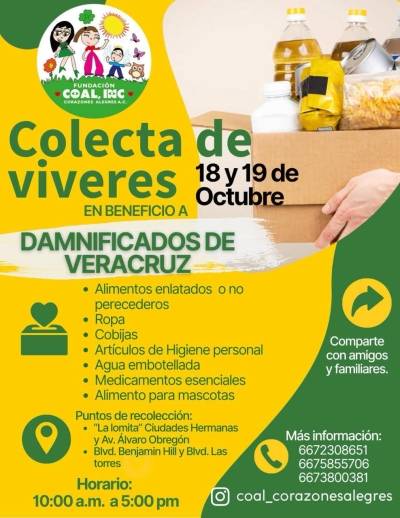 ¡Sinaloa, solidario con Veracruz! abre …