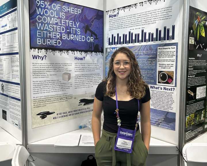 From oil spills to global advocacy, Gladmar student makes her mark