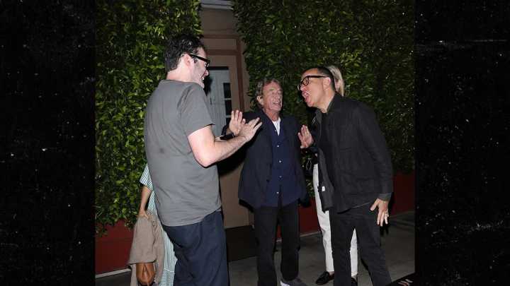 Fred Armisen and Bill Hader Seen Play-Fighting on Santa Monica Street