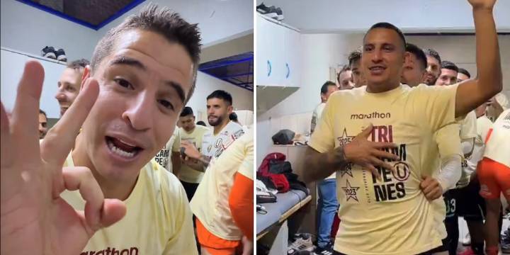 “Sigan llorando, les ganamos hasta en las canicas”: la euforia de Universitario en los camerinos tras lograr el tricampeonato