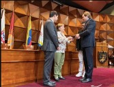 UJAP celebró el 28 aniversario su de creación con misa, reconocimientos y el reestreno del himno institucional