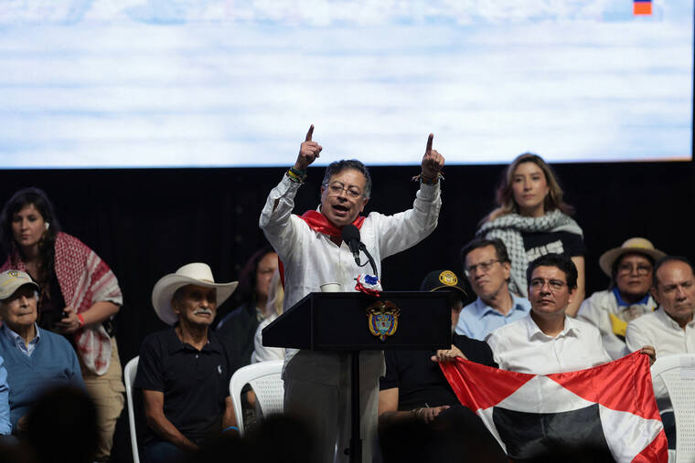 Trump says will hike tariffs on Colombia as drug trade feud escalates