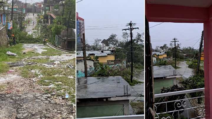 El paso del superhuracán Melissa provoca "daños cuantiosos" en Cuba