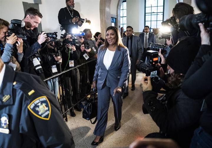 Letitia James expected to plead not guilty in mortgage case Trump pushed