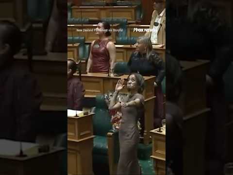 WATCH: New Zealand parliament suspended after unsanctioned ceremony #shorts #usnews #newzealand