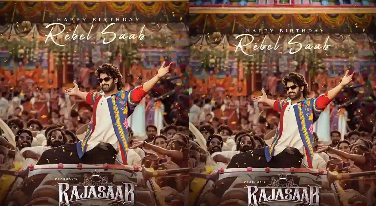 The Raja Saab: Prabhas looks dashing in the birthday poster radiating festive vibes