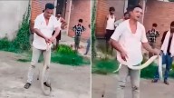 Domador de cobras muere tras ser mordido en plena calle en India