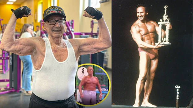 Never trained to attract women, fit even at 100 years old: Amazing fitness secret of world's oldest active bodybuilder