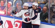 Wood scores 2 including winner in return from injury, lifting Blue Jackets to 4