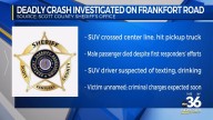 Man killed in Scott County head-on crash; texting and impairment suspected