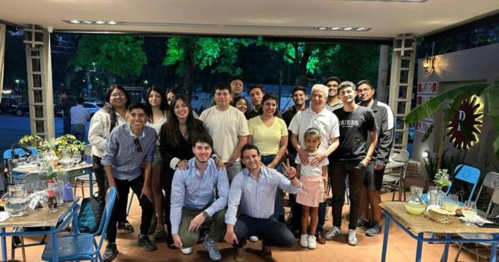 Pascuttini se reunió con los jóvenes