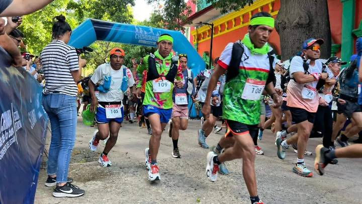 Inicia la prueba de las 100 millas del Ultramaratón Mont Blanc en Chihuahua