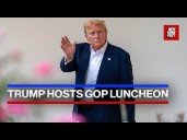 Live: Trump Hosts GOP Senators for Lunch as Shutdown Continues