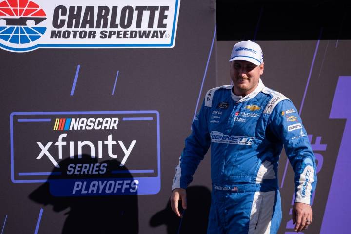 Deadspin | Austin Hill comes up clutch to claim win at Talladega