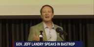 Governor Landry speaks in Bastrop