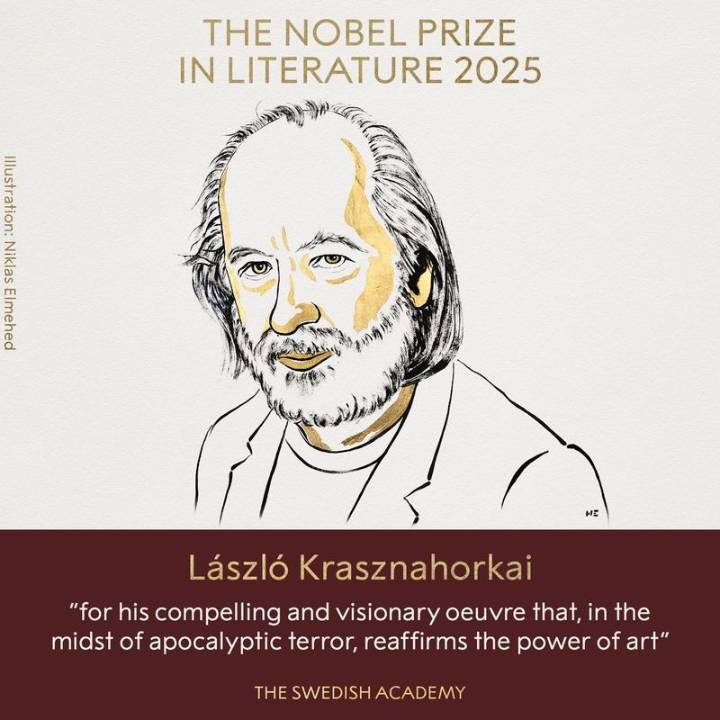 Laszlo Krasznahorkai Wins Nobel Prize for Literature
