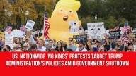 US: Nationwide ‘No Kings’ protests target Trump administration’s policies amid government shutdown