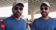 Watch: After losing lot of weight, Rohit Sharma leaves for Delhi to join Shubman Gill