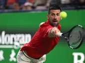 Injured Djokovic succumbs to history-making world number 204 in Shanghai semi
