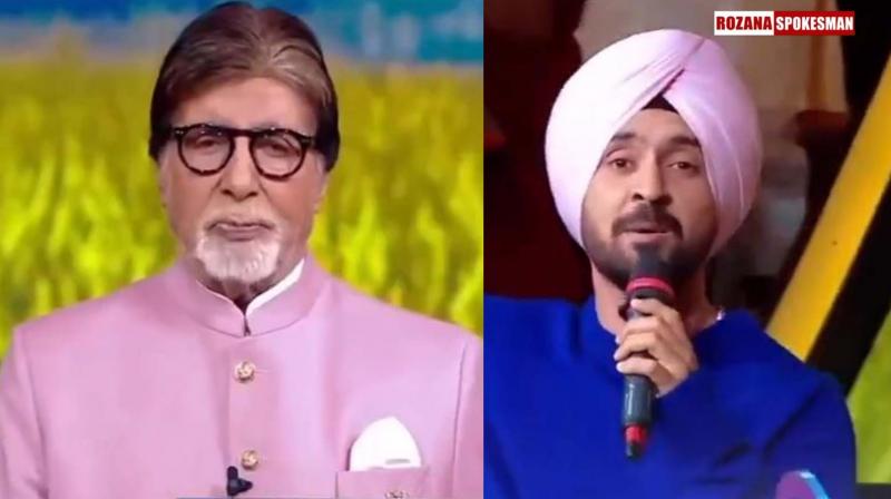 Khalistani Terrorist Pannun's 'Sikhs for Justice' Threatens Diljit Dosanjh for Touching Amitabh Bachchan's Feet on KBC