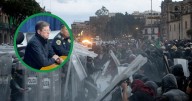 “La orden fue no agredir”: Secretario de SSC defiende actuación policial en marcha del 2 de octubre