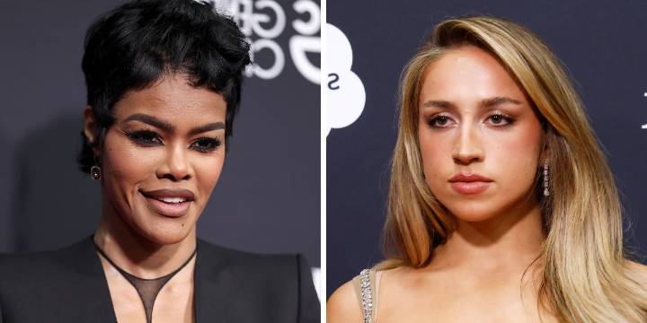 Star Shows Off Her Toned Abs in a Sheer Dress and Tailored Jacket on the TIME100 Next Red Carpet