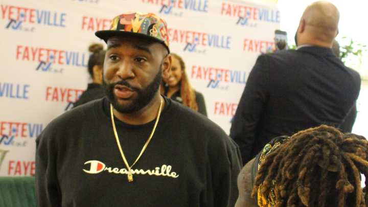 Watch as award-winning shoe designer hosts workshop for students