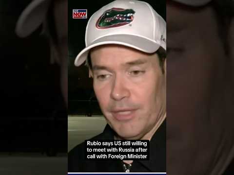 Rubio says US still willing to meet with Russia