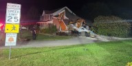 ‘All we can say is, WOW!’ | Car crashes into Powell home, Rural Metro Fire says