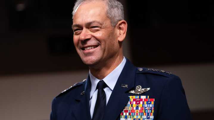 Air Force nominee talks timing of new F-15EX jets arrival at Selfridge