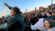 Milei encabezó en Entre Ríos un brevísimo acto electoral: "No aflojen"