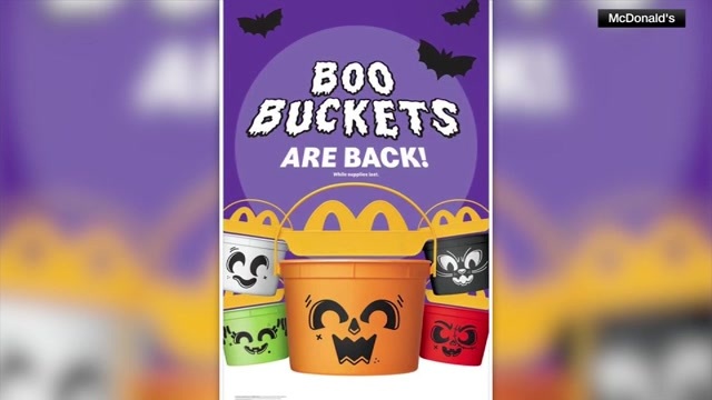 McDonald’s is bringing back Happy Meal Boo Buckets for 1st time in 6 years