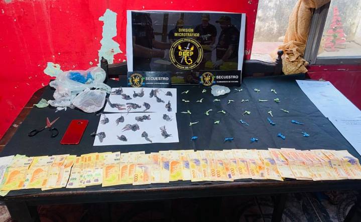 RESISTENCIA:  Incautaron Cocaína, Marihuana Y Dinero En Efectivo