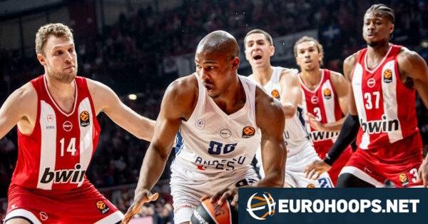 Kai Jones is out for Istanbul clash between Efes and Fenerbahce