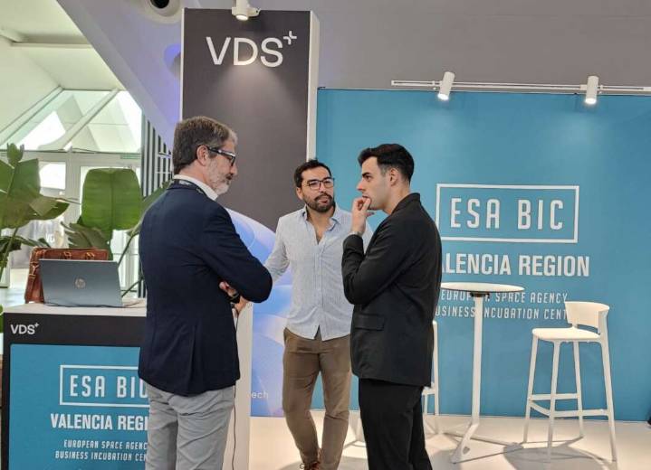 El aeropuerto de Castellón va a promocionar el programa ESA-BIC en el Valencia Digital Summit
