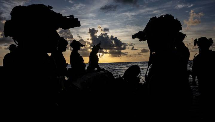 Comando Sur publica fotos de misión en el mar Caribe