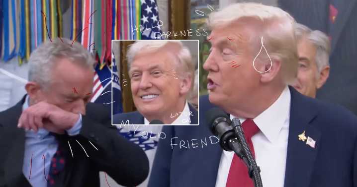 RFK Jr. Sneezes Loudly While Trump Is Speaking