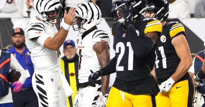 Bengals stun Steelers on Thursday Night Football with last