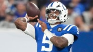 Why is Colts quarterback Anthony Richardson inactive vs. Cardinals?