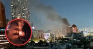 VIDEO | Se incendia restaurante cerca del Monumento a la Revolución