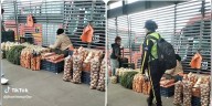 Ya se puede mercar sin tener que salir de Transmilenio, en estación de Soacha se formó una plaza de mercado informal