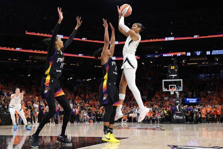 WNBA Finals: Las Vegas Aces beat Phoenix Mercury for 3