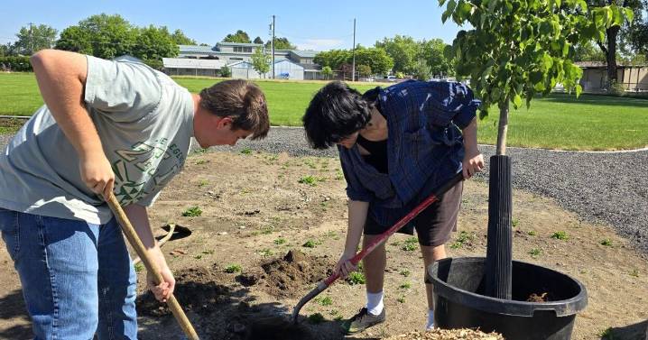On Track Academy opens new outdoor learning space focused on environmental issues and student wellness
