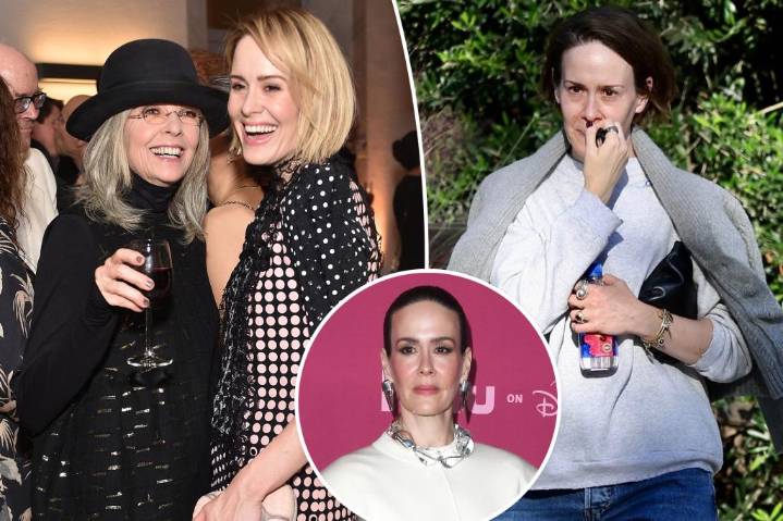 Sarah Paulson tears up over ‘dear friend’ Diane Keaton's death: 'Profoundly sad time for me'