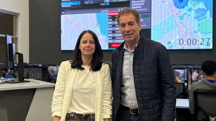 Diego Santilli recibió el apoyo de Soledad Martínez, la intendenta de Vicente López