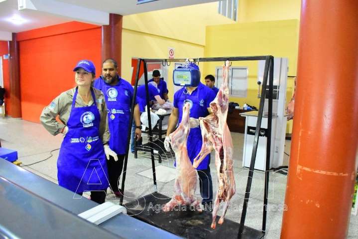 Exitosa venta del chivito formoseño en las Ferias PAIPPA a pesar del mal tiempo